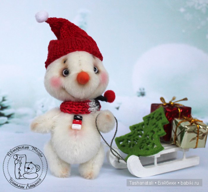 Скоро-скоро Новый год — Авторские мишки Тедди и друзья: фото (фото 5)