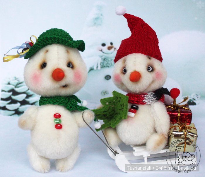 Скоро-скоро Новый год — Авторские мишки Тедди и друзья: фото (фото 9)