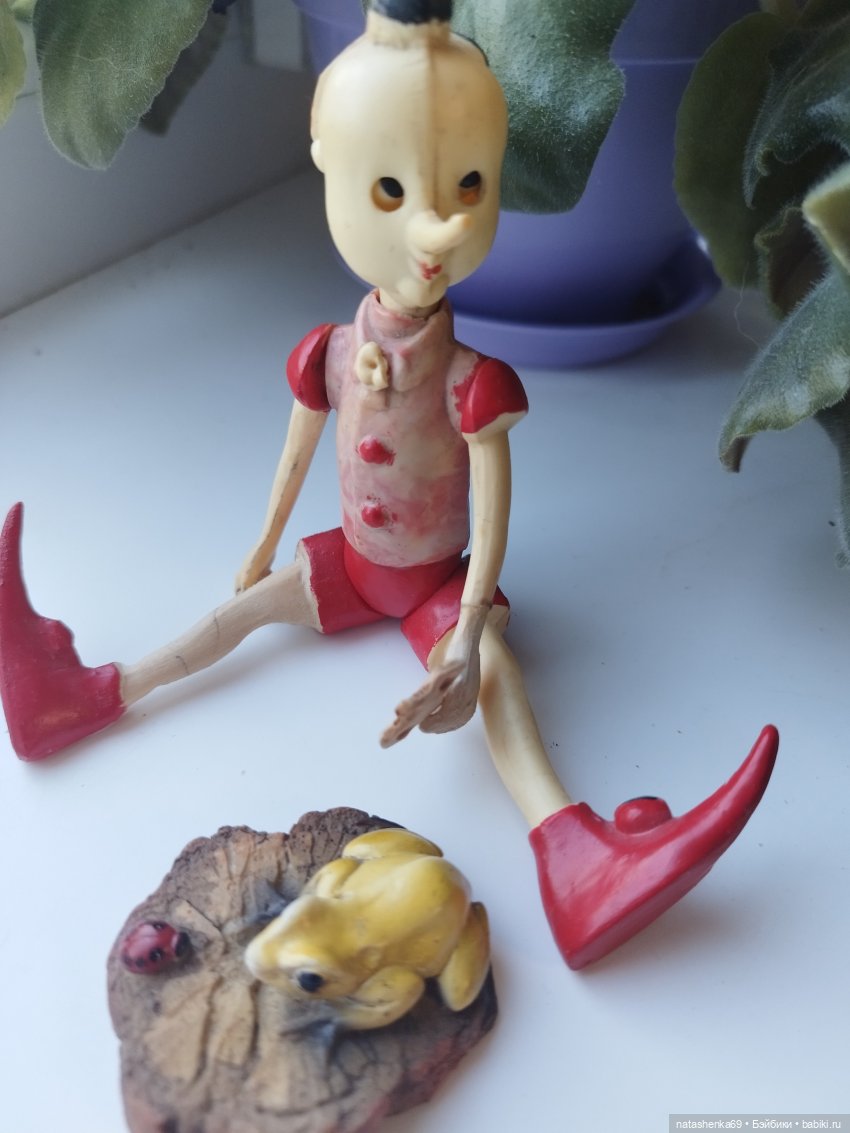 Буратино из детства — Игрушки СССР и советского детства: резиновые (фото 3)