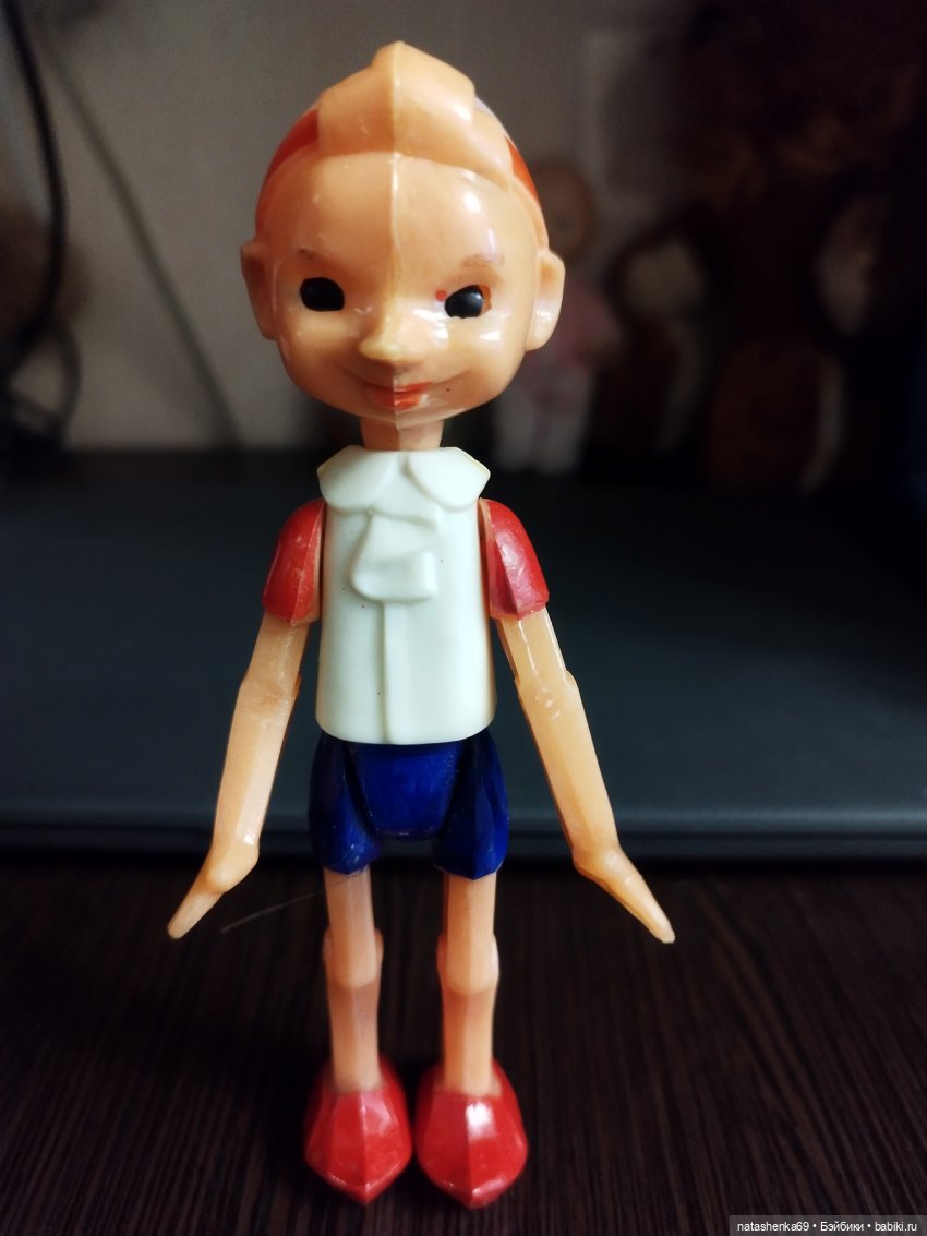 Буратино из детства — Игрушки СССР и советского детства: резиновые