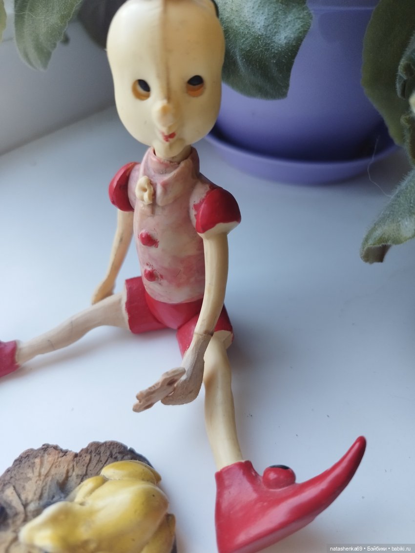 Буратино из детства — Игрушки СССР и советского детства: резиновые (фото 5)