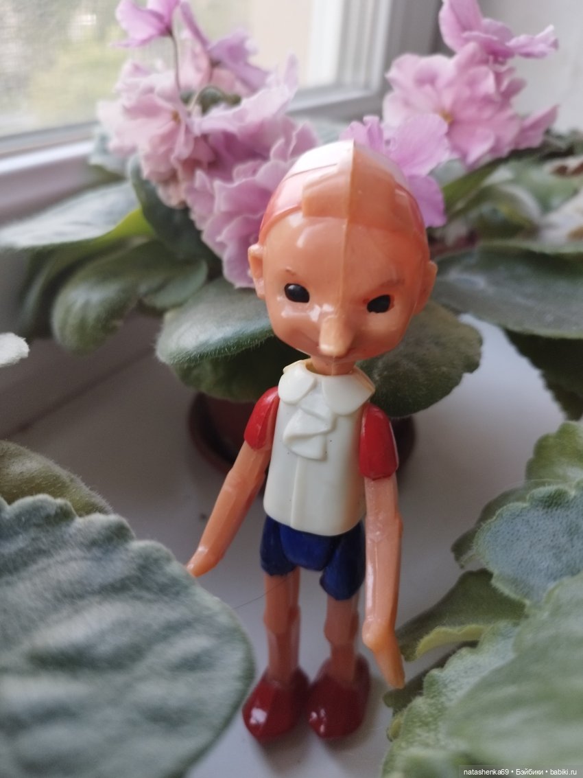 Буратино из детства — Игрушки СССР и советского детства: резиновые (фото 6)