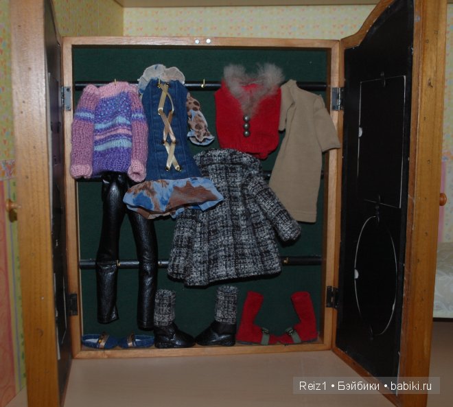 Шкаф из старой ключницы — Мебель для кукол и домиков: фото (фото 5)