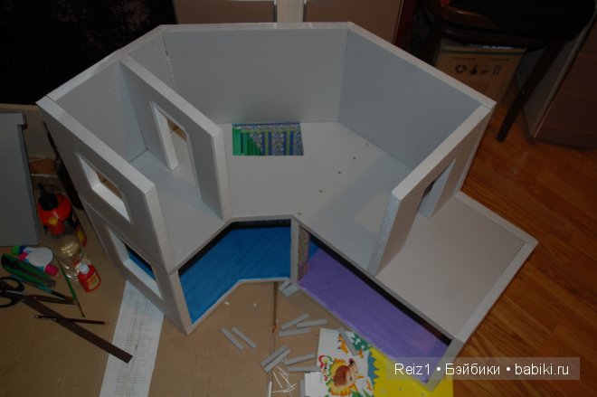 Дом для Василисы | Бэйбики Дом для Василисы — Мебель для кукол и домиков: фото (фото 10)