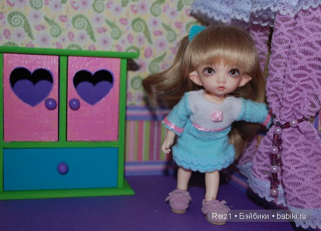 Моё первое маленькое платье для куклы | Бэйбики Моё первое маленькое платье для куклы (фото 2)