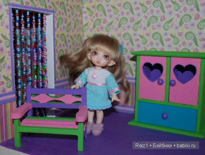 Моё первое маленькое платье для куклы | Бэйбики Моё первое маленькое платье для куклы (фото 3)
