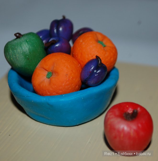 Решила накормить мою Васёну - кукольная миниатюра (фото 9)