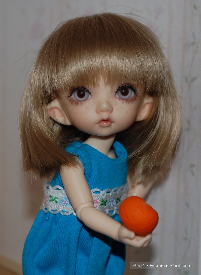 Решила накормить мою Васёну - кукольная миниатюра