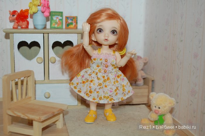 Маленькая модница | Бэйбики Маленькая модница — Куклы Fairyland (ФэйриЛэнд): BJD (БЖД) (фото 2)