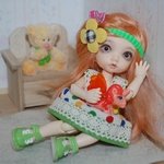 Маленькая модница.