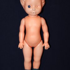 Кукла с рельефными волосами 43 см в туфельках