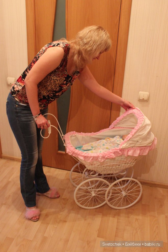 Роскошная новая коляска — Куклы Реборн (Reborn): домашние фото (фото 5)
