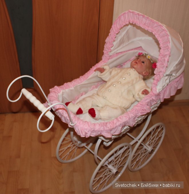 Роскошная новая коляска — Куклы Реборн (Reborn): домашние фото (фото 7)