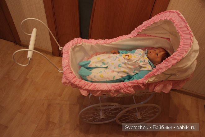 Роскошная новая коляска — Куклы Реборн (Reborn): домашние фото (фото 8)