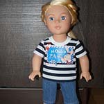 Выкройка одежды для кукол Готц 50 см