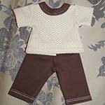 Трикотажный комплект для Готц 27 см. Может, достанется Вам?