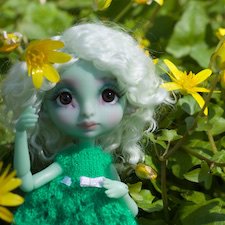 Малышка Мятка - крошечная девочка Лулу от Lillycat