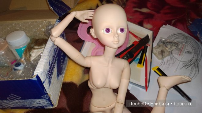 ООАК Звезда подиума — Куклы Звезды подиума (Angel Collection): шарнирные (фото 6)