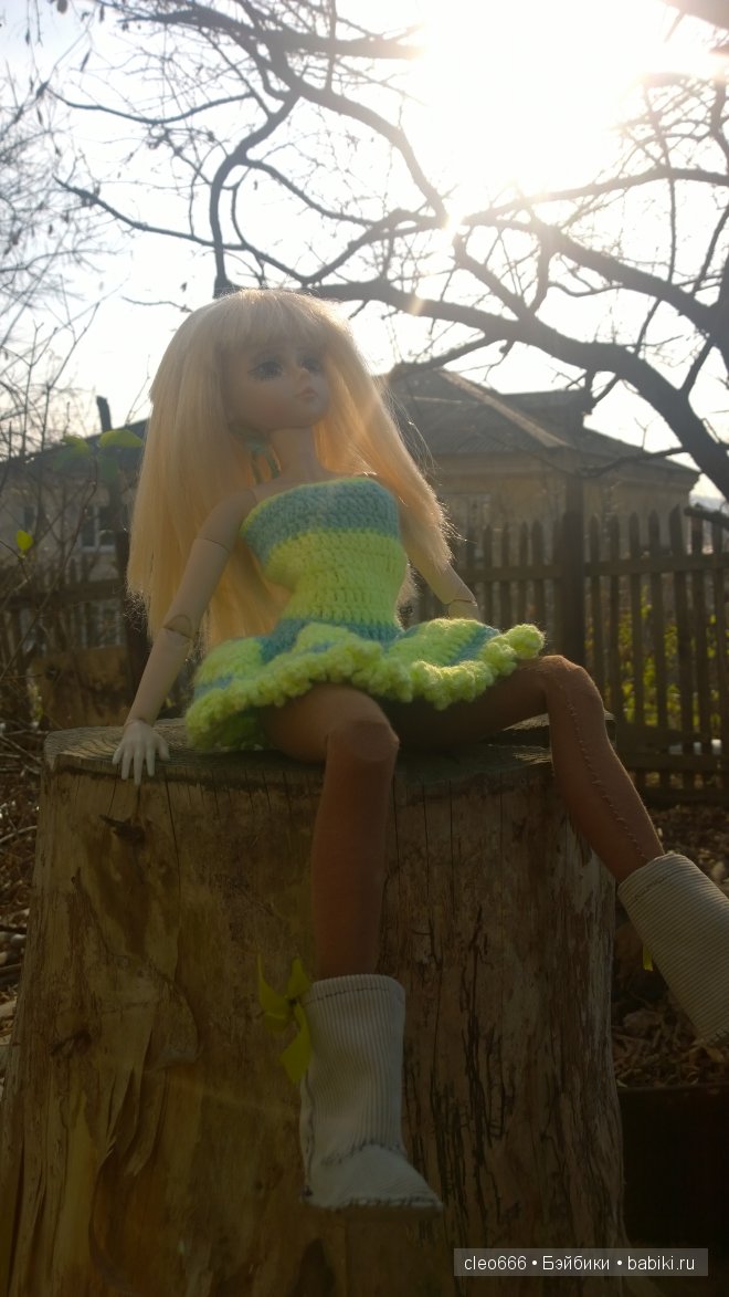 Провожаем осень или новые наряды для звезды подиума