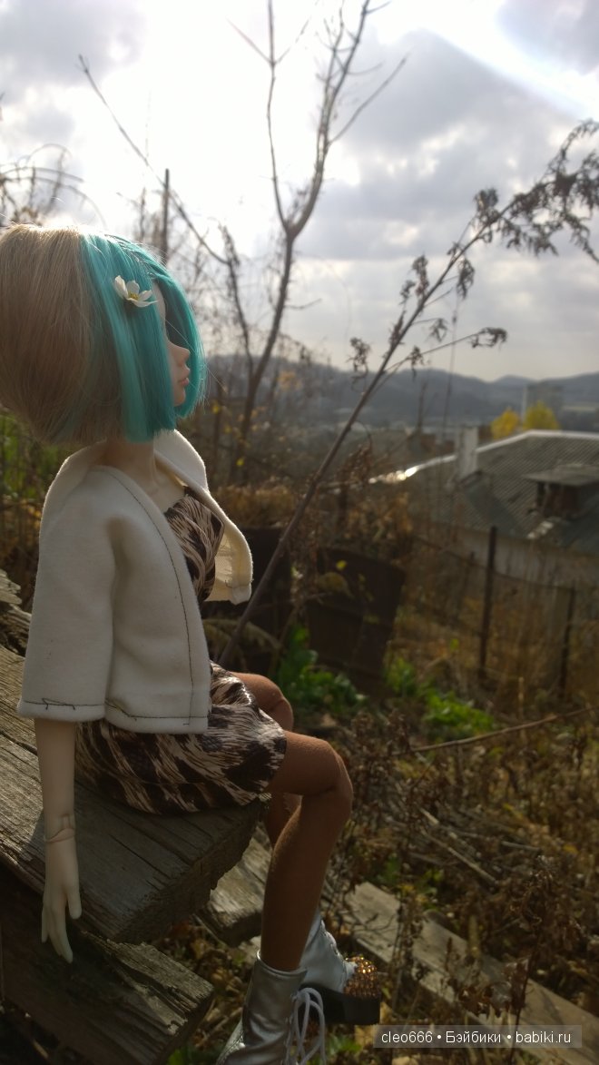 Провожаем осень или новые наряды для звезды подиума