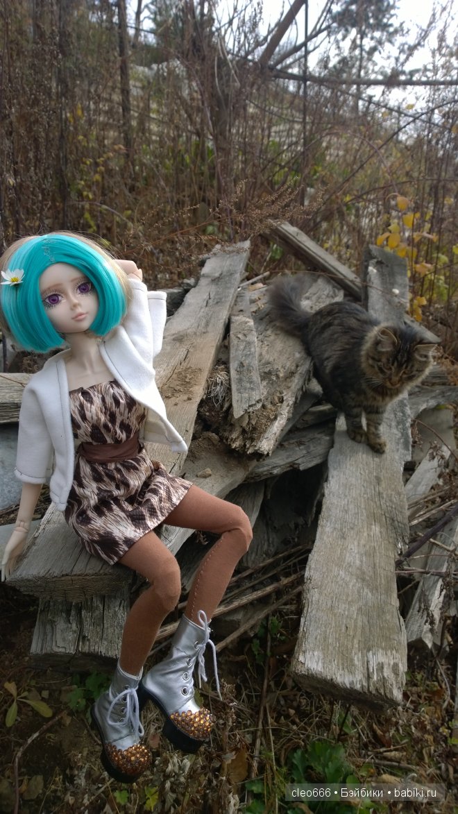 Провожаем осень или новые наряды для звезды подиума