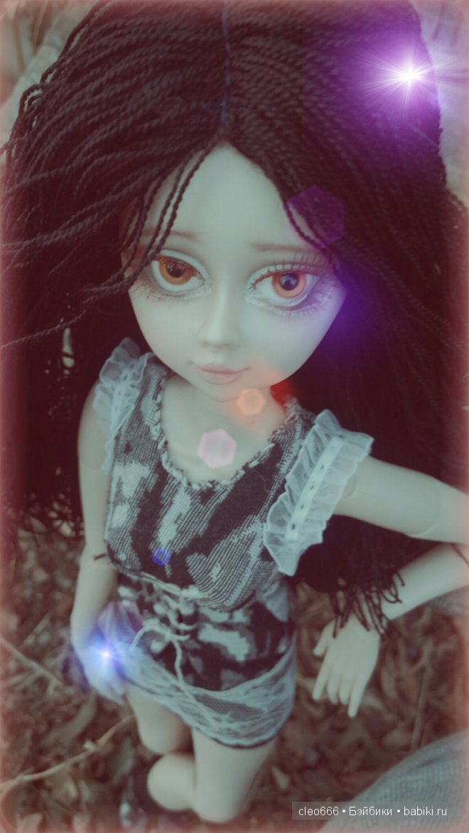 Новое платье для Стеффи (звезда подиума) или провожаем осений закат