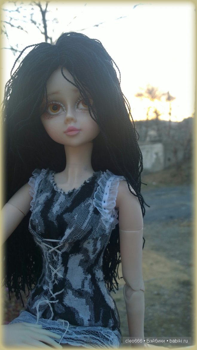 Новое платье для Стеффи (звезда подиума) или провожаем осений закат (фото 10)