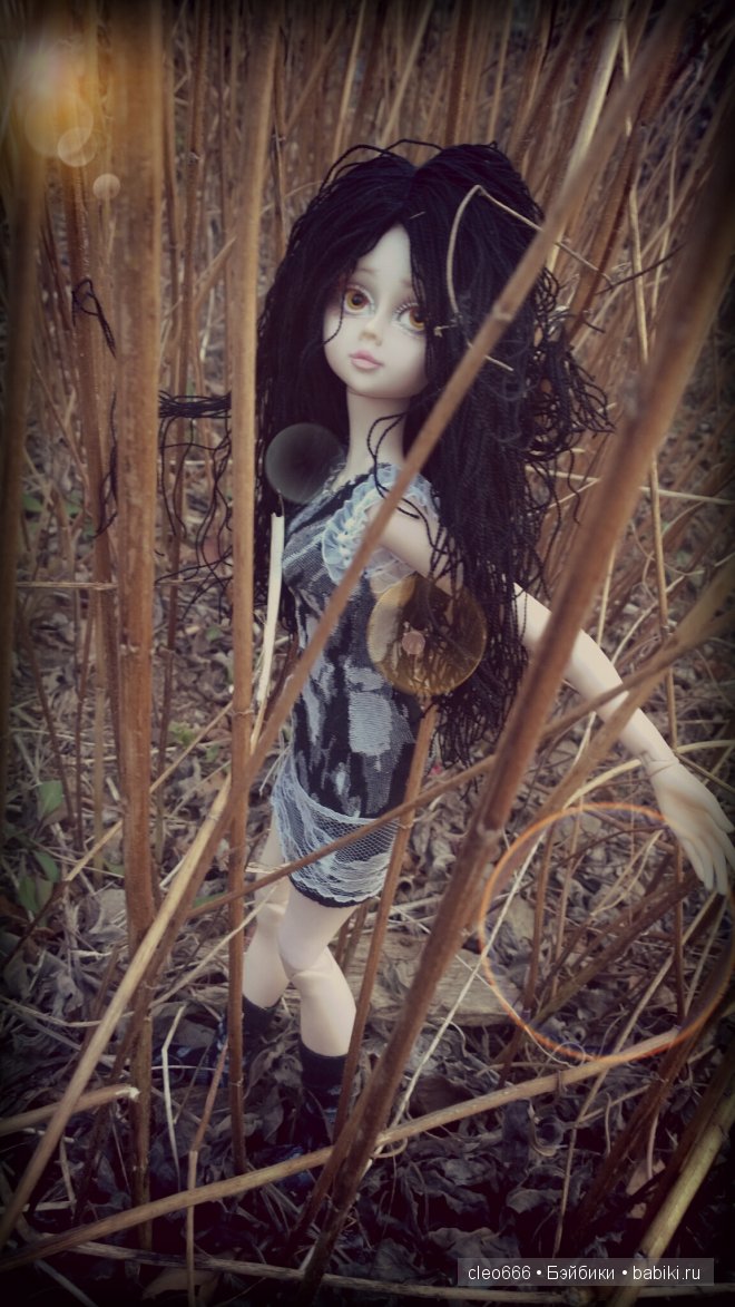 Новое платье для Стеффи (звезда подиума) или провожаем осений закат