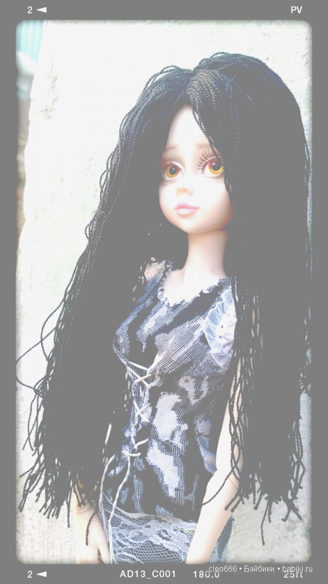 Новое платье для Стеффи (звезда подиума) или провожаем осений закат