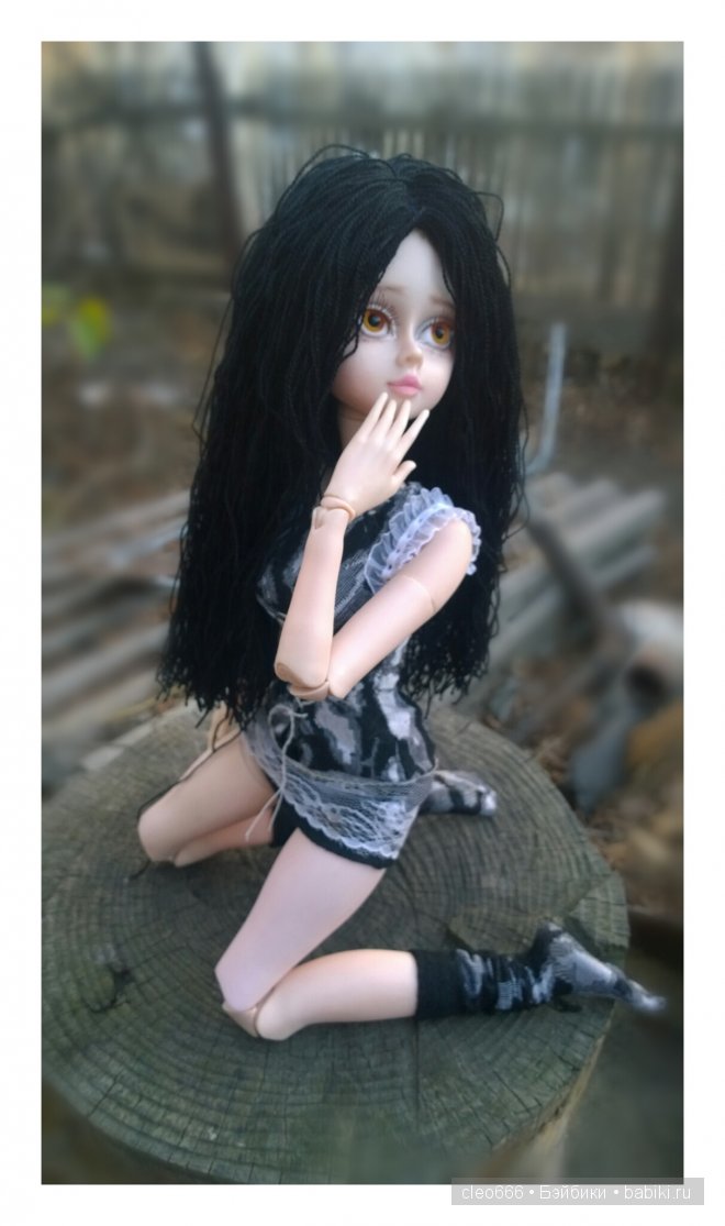 Новое платье для Стеффи (звезда подиума) или провожаем осений закат (фото 7)