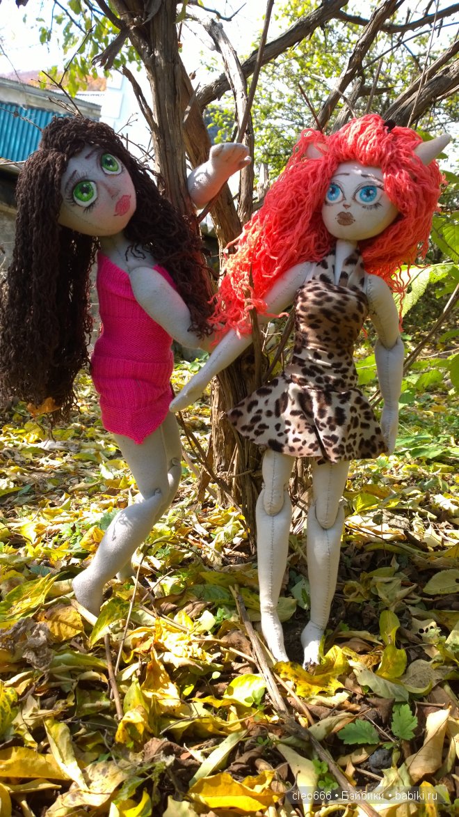 Мои первые текстильные куклы
