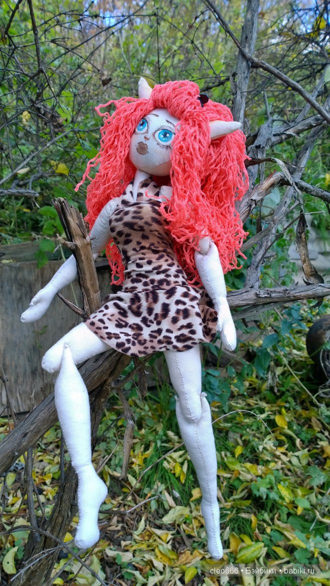 Мои первые текстильные куклы (фото 2)