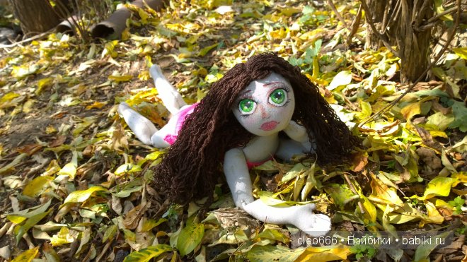 Мои первые текстильные куклы (фото 7)