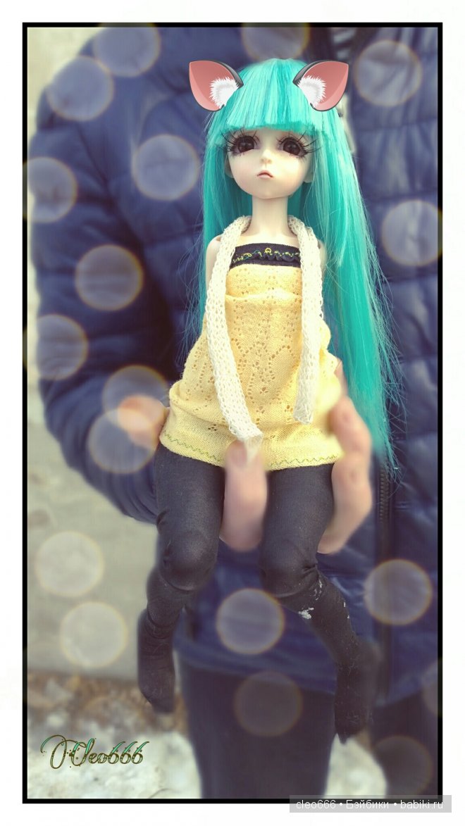 Мои первые зимние вещички своими руками