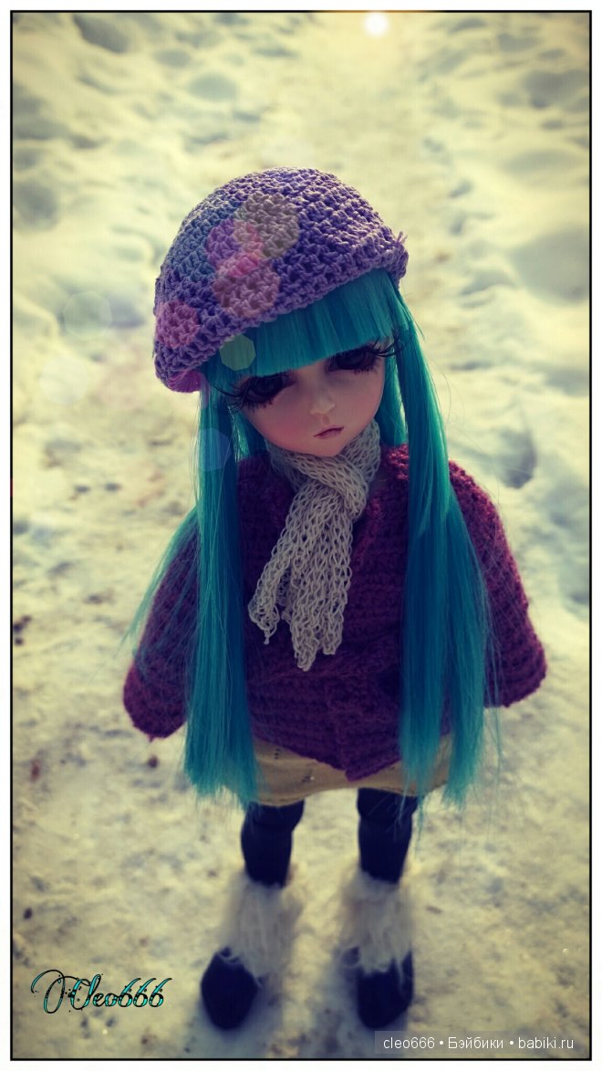 Мои первые зимние вещички своими руками (фото 2)