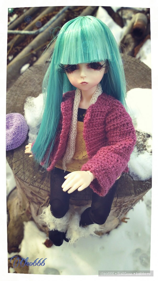 Мои первые зимние вещички своими руками (фото 9)