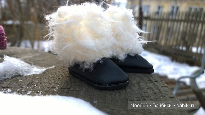 Мои первые зимние вещички своими руками