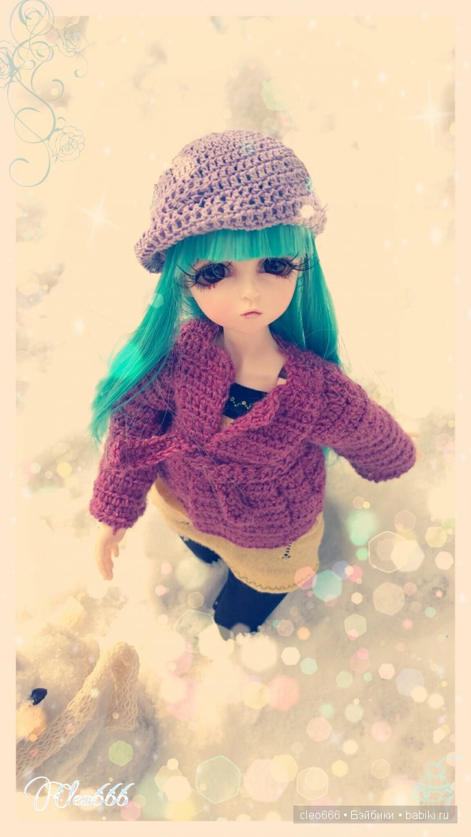 Мои первые зимние вещички своими руками (фото 7)