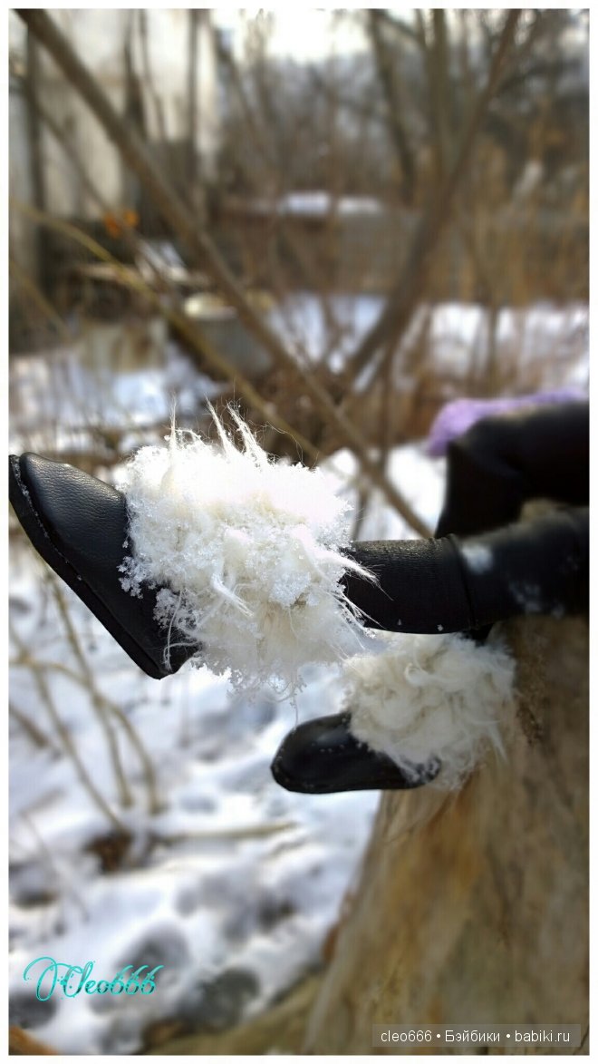 Мои первые зимние вещички своими руками