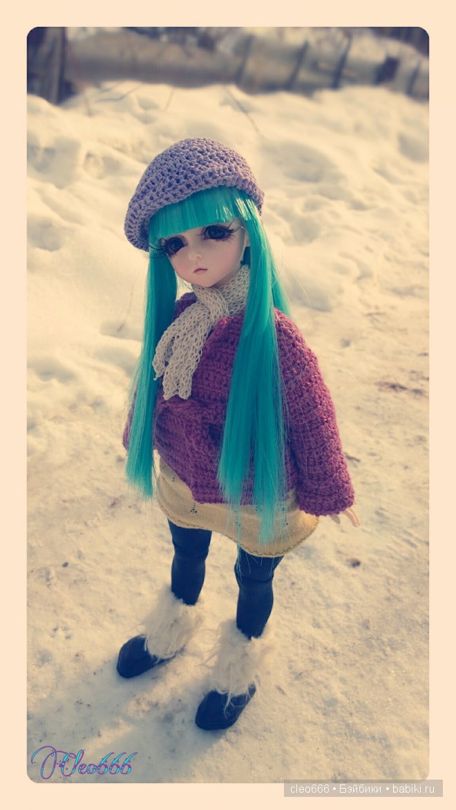 Мои первые зимние вещички своими руками (фото 3)