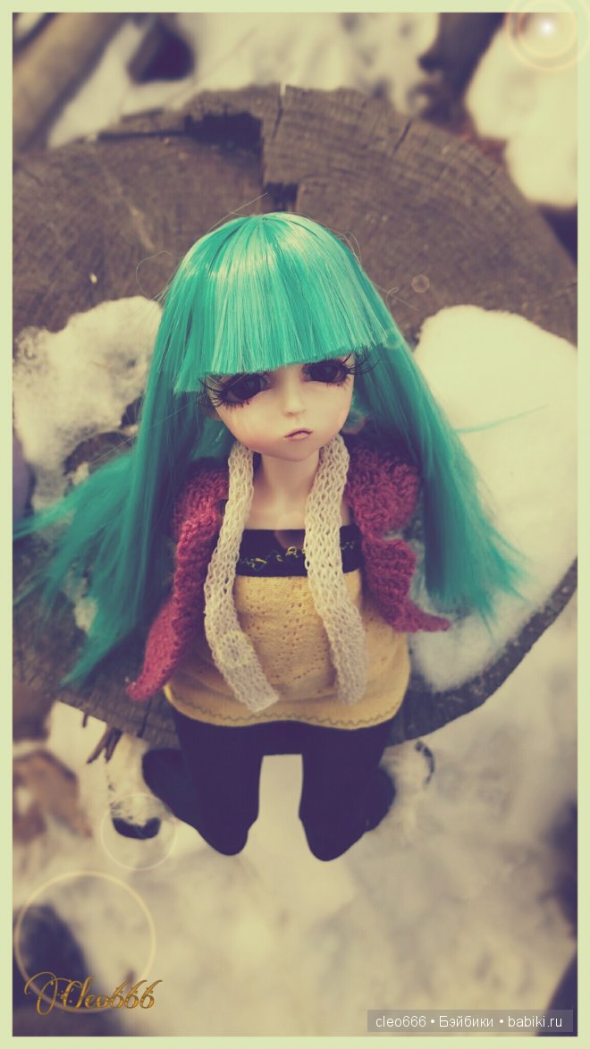 Мои первые зимние вещички своими руками (фото 10)