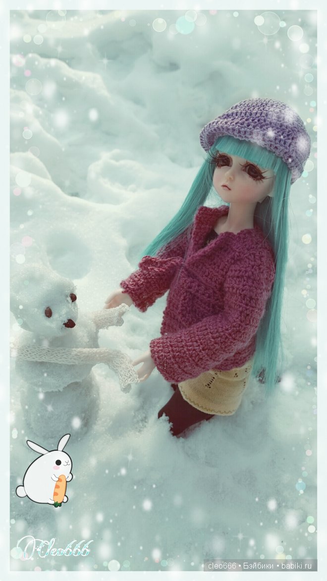 Мои первые зимние вещички своими руками (фото 6)