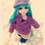 Мои первые зимние вещички своими руками