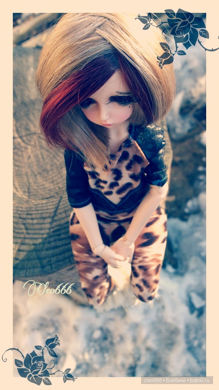 Леопардовые обновочки для ангелочка Микаэлы (+18 есть фото нюд)