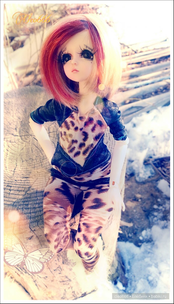 Леопардовые обновочки для ангелочка Микаэлы (+18 есть фото нюд)