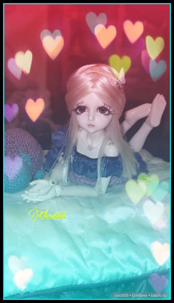 Вязаное платье для феечки Микаэлы