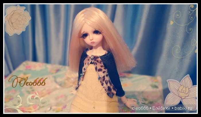 Вязаное платье для феечки Микаэлы