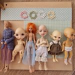 Вязаные миниатюрные воротники