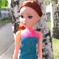 Почти гостья из детства и просто красавица - Скарлетт ( Кукла фабрики Весна Злата)