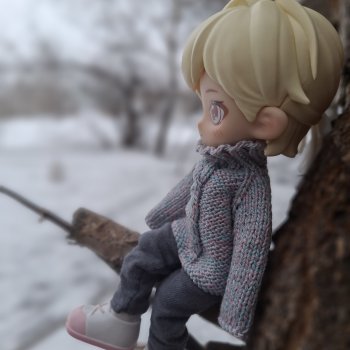 Прогулка. Ещё один мальчик